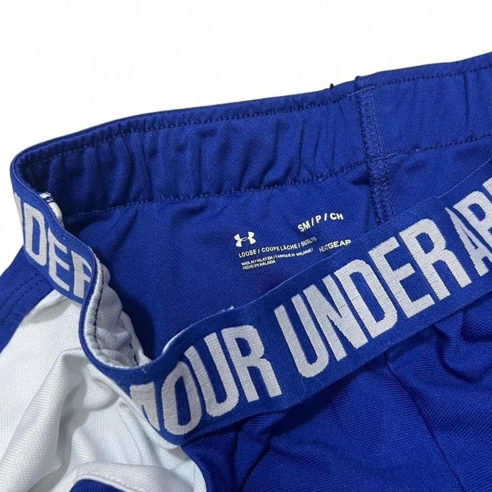 Under Armour Royal Blue White Shorts Women's Small Activewear‎ Fitness